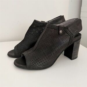 NERO Giardini Block Heel Peep Toe Sz 39